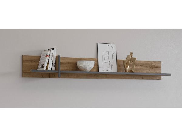 Nábytek do obývacího pokoje CROSS 4 dub Wotan/černá