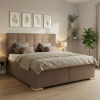 Postel boxspring s úložným prostorem CRISTALLO