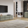 Nábytek do obývacího pokoje CROSS 3 Pine green/černá
