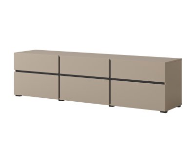 Televizní komoda CROSS (typ 41) Congo/černá
