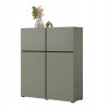 Komoda CROSS (typ 76) Pine green/černá