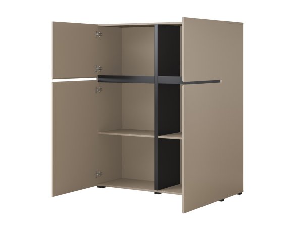 Nábytek do obývacího pokoje CROSS Congo/černá