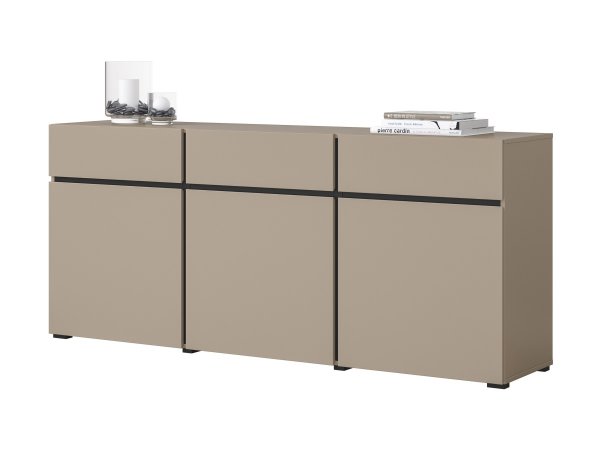 Nábytek do obývacího pokoje CROSS Congo/černá