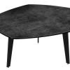 Konferenční stolek MANTA v. 43 cm dekor titan