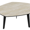 Konferenční stolek MANTA v. 43 cm dekor Trevertine