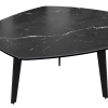 Konferenční stolek MANTA v. 43 cm dekor mramor Marquina