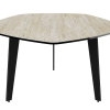 Konferenční stolek MANTA v. 43 cm dekor Trevertine