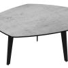 Konferenční stolek MANTA v. 43 cm dekor stříbrný