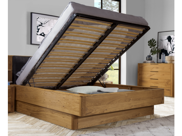 Dubový nábytek z masivu do ložnice DENVER dub přírodní olejovaný