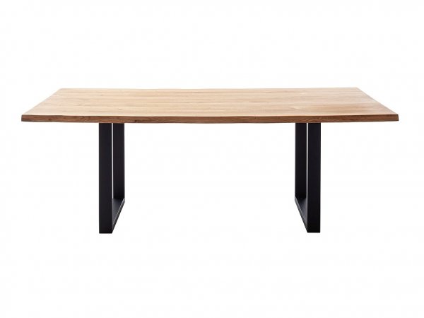 Jídelní stůl DEBA, podnož černá matná do tvaru U