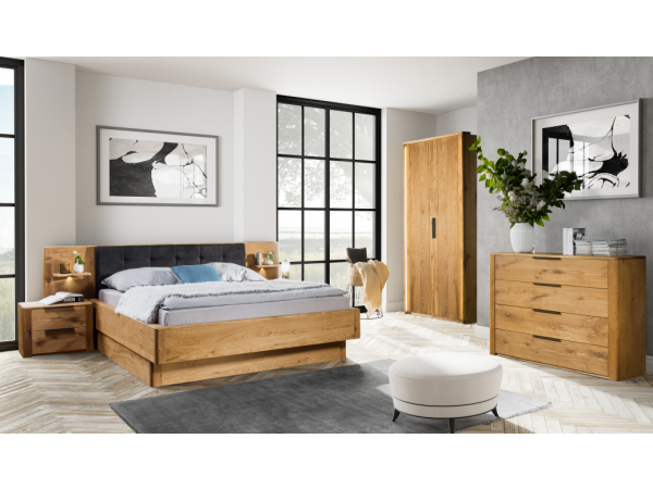 Dubová komoda DENVER dub přírodní 44