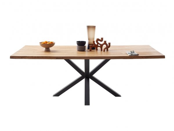 Jídelní stůl DEBA, podnož černá matná pavouk