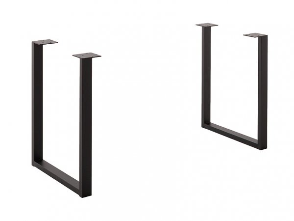 Jídelní stůl DEBA, podnož černá matná do tvaru U