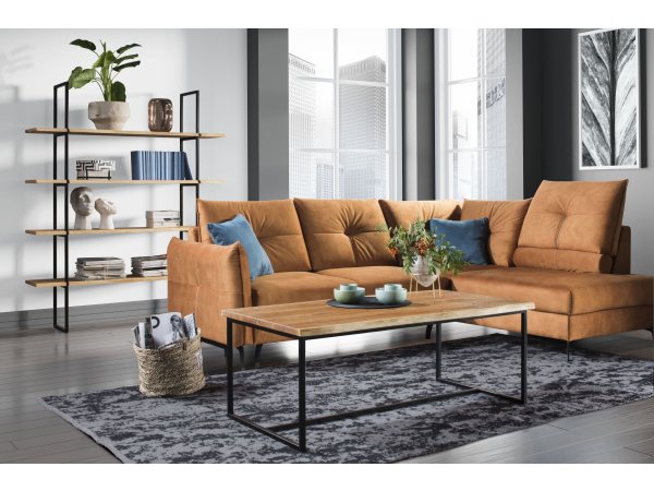 Designový dubový konferenční stolek MALIBU dub sukatý 120x65