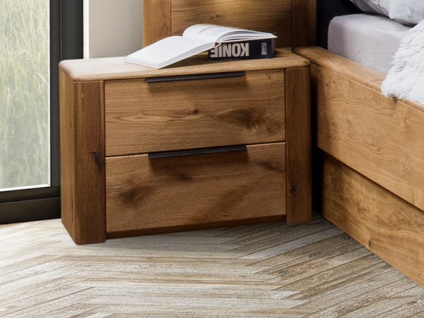 Dubový nábytek z masivu do ložnice DENVER dub přírodní olejovaný