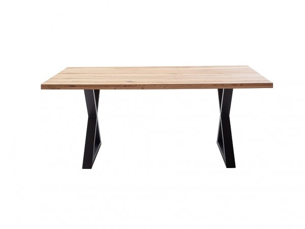 Jídelní stůl DEBA 1, podnož černá matná kříž