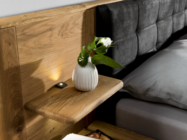 Dubový nábytek z masivu do ložnice DENVER dub přírodní olejovaný