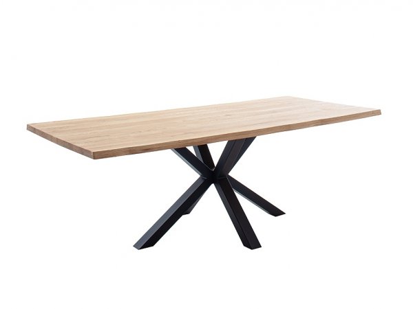 Jídelní stůl DEBA, podnož černá matná pavouk