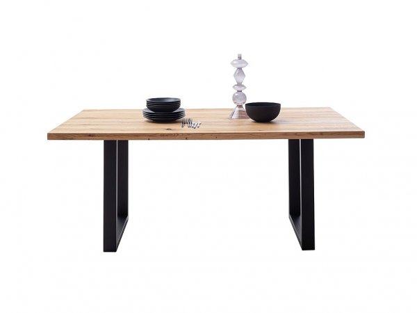 Jídelní stůl DEBA 1, podnož černá matná do tvaru U