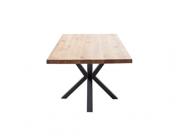 Jídelní stůl DEBA, podnož černá matná pavouk