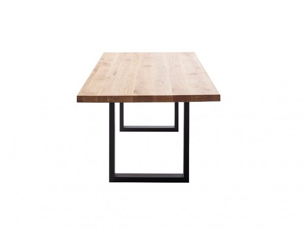 Jídelní stůl DEBA 1, podnož černá matná do tvaru U