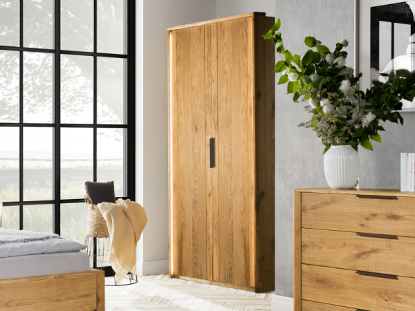 Dubový nábytek z masivu do ložnice DENVER dub přírodní olejovaný