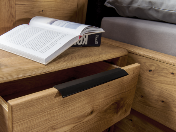 Dubový nábytek z masivu do ložnice DENVER 2 dub přírodní olejovaný