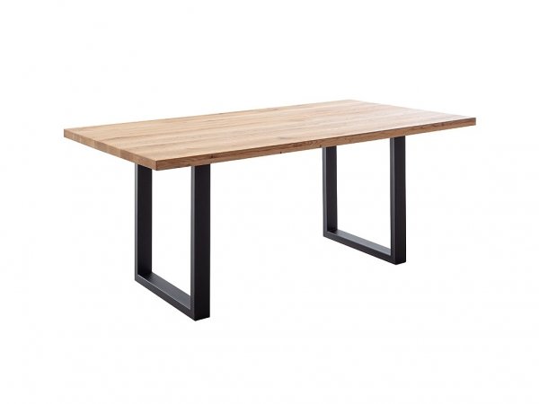 Jídelní stůl DEBA 1, podnož černá matná do tvaru U