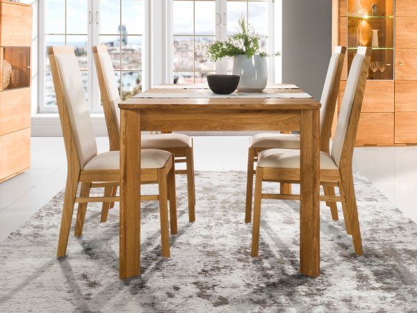 Dubový nábytek z masivu do jídelny DALLAS dub olejovaný