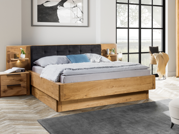 Dubový nábytek z masivu do ložnice DENVER dub přírodní olejovaný