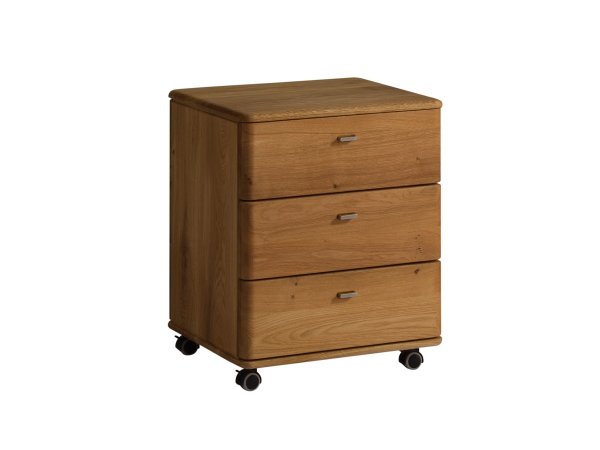 Dubový nábytek z masivu do obývacího pokoje a pracovny DALLAS dub olejovaný