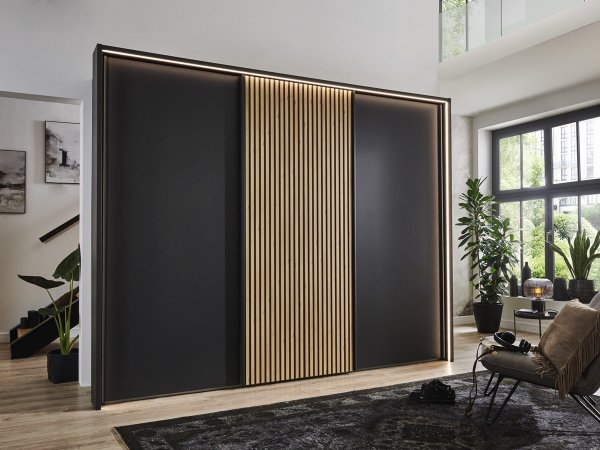 Šatní skříň s posuvnými dveřmi DENVER