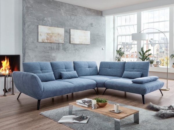 Rohová sedací souprava s relax funkcí DOVER