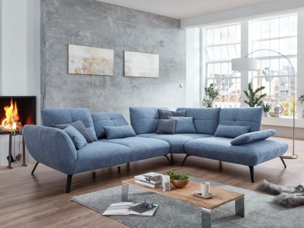 Rohová sedací souprava s relax funkcí DOVER