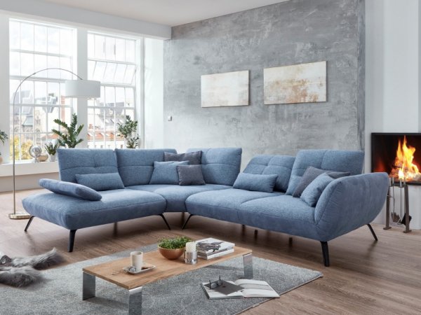 Rohová sedací souprava s relax funkcí DOVER