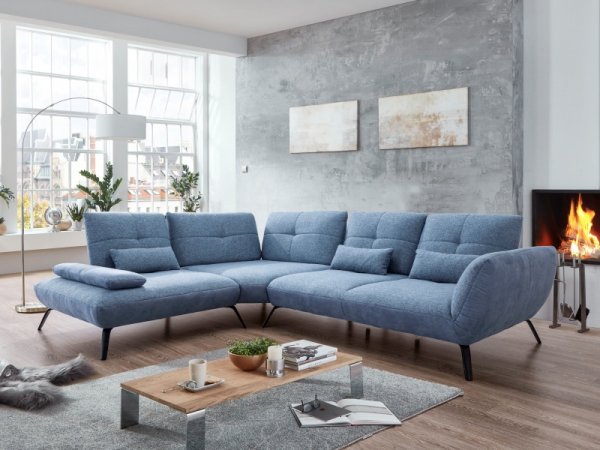 Rohová sedací souprava s relax funkcí DOVER