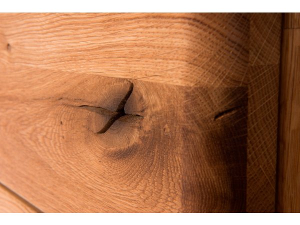 Dubová komoda z masivu DALLAS dub olejovaný (typ 44)