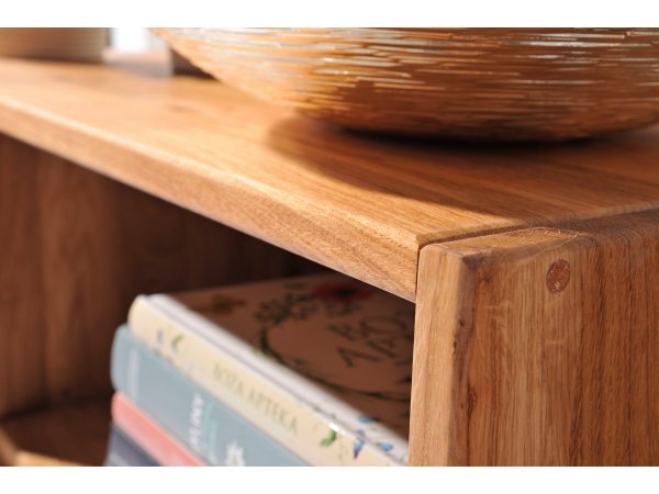 Dubový nábytek z masivu do předsíně WOODLINE 3 dub přírodní