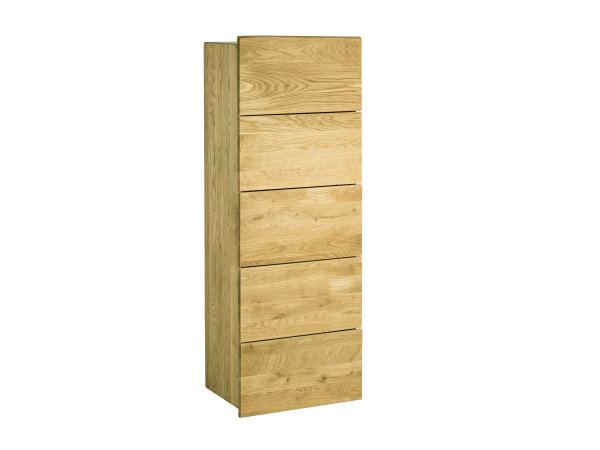 Dubový nábytek z masivu do předsíně WOODLINE 2 dub přírodní