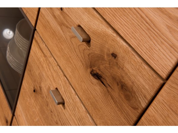 Dubová komoda z masivu DALLAS dub olejovaný (typ 44)