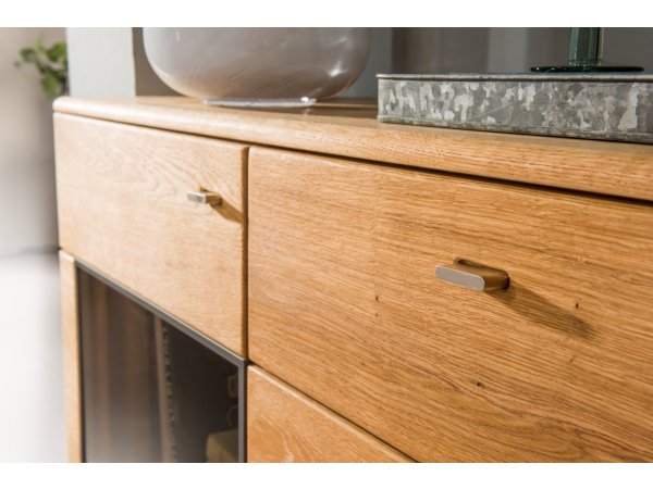 Dubový nábytek z masivu do obývacího pokoje a pracovny DALLAS dub olejovaný