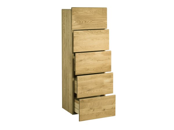 Dubový nábytek z masivu do předsíně WOODLINE 2 dub přírodní