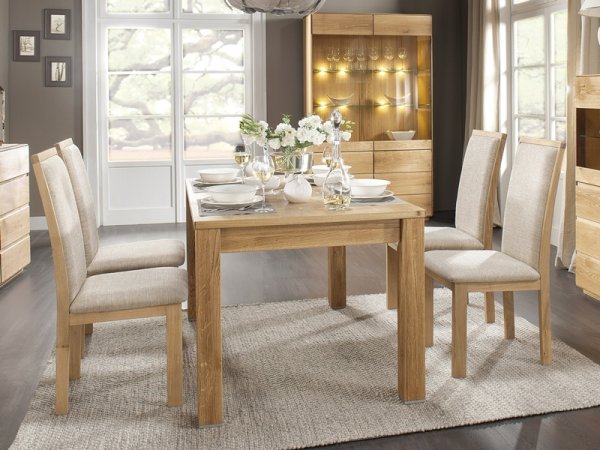 Dubová vitrína ATLANTA typ 12 dub přírodní