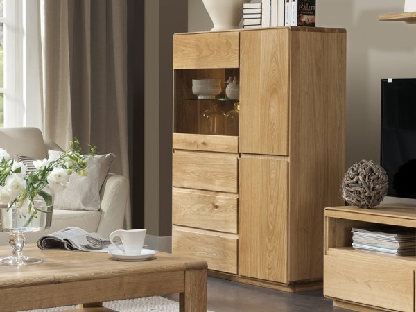 Dubová komoda ATLANTA typ 45 dub přírodní