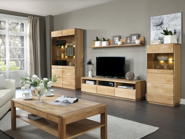 Dubová vitrína ATLANTA typ 10