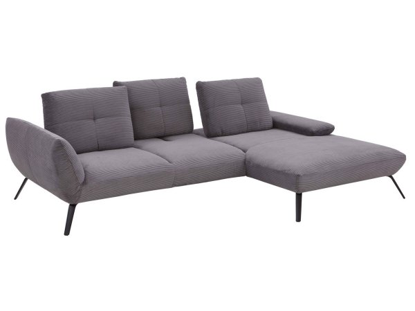 Manšestrová rohová sedací souprava DOVER 6