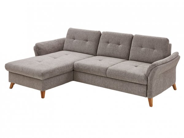 Rohová sedací souprava s nastavitelnou hloubkou sedáku HEDEN 2