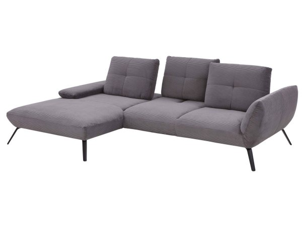 Manšestrová rohová sedací souprava DOVER 6