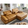 Kožená rohová sedací souprava SANTA LUCIA 6