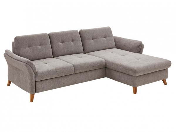 Rohová sedací souprava s nastavitelnou hloubkou sedáku HEDEN 2